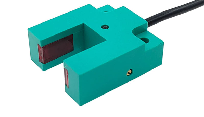 Fork Light Barrier 6 to 36 Volt NO PNP Detection Range 15 mm U-Photoelectric Light Sensor (15 mm - PNP NO) 15 mm - PNP NO