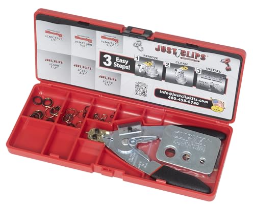 Lisle 86010 MTK Milwaukee tool kit with snap-ring pliers for servicing retaining rings