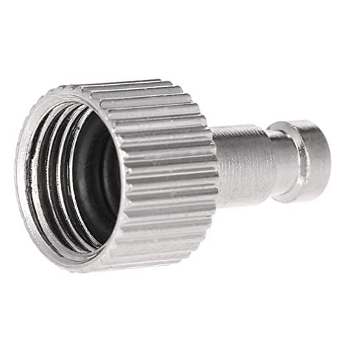 Airbrush Quick Release Coupling 1/8 with 5 Male Connectors Adjustable Air Pressure for Air Compressor and Airbrush Hose