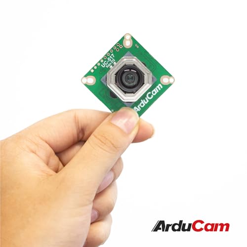 Arducam for Raspberry Pi HQ Camera with Motorized Focus Lens, 12.3MP IMX477 Camera Module with M12 Lens for Raspberry Pi 5, 4 Model B, Pi 3/3B+, and Pi Zero 2W