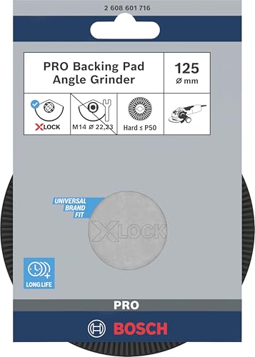 Bosch 1x PRO Backing Pad Hard, X-Lock Ø 125 mm
