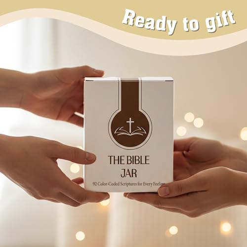 Bible Verse Jar for Sister – 92 Faith Scriptures Bible For Sister