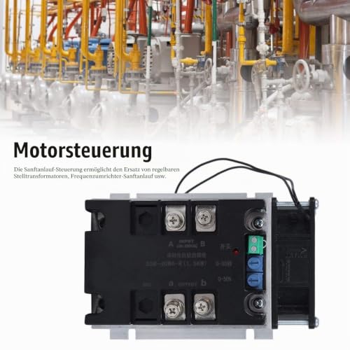 Motor Soft Start Controller Module, TSR 20WA R1 2KW Motor Start Board Optical Soft Start Control Module Electric Aluminum Floor Single Three Phase Motor Soft Start Module Soft Start Controller Single Phase Motor