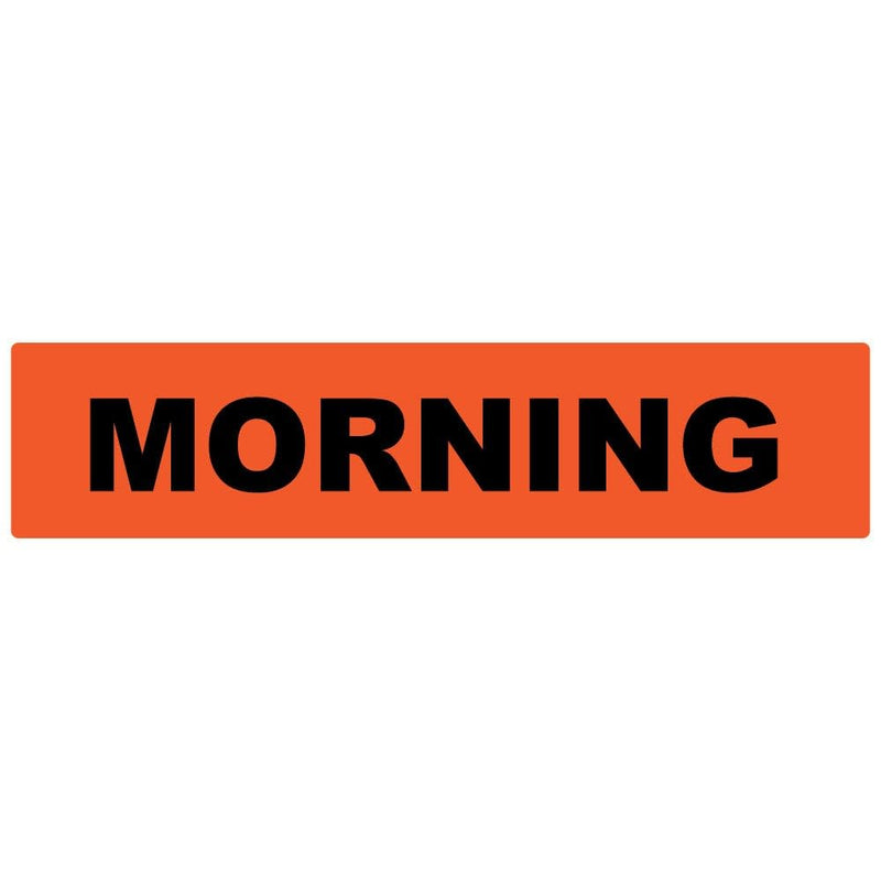 Morning Labels