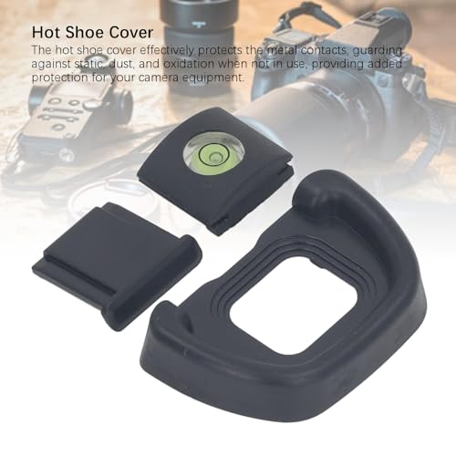 Eyepiece Eyecup Eye Cup, DK 31 Viewfinder Eyepiece Eyepiece + Level + Hot Shoe Cover 3 in 1 Set for Camera Viewfinder Microsingle Goggles