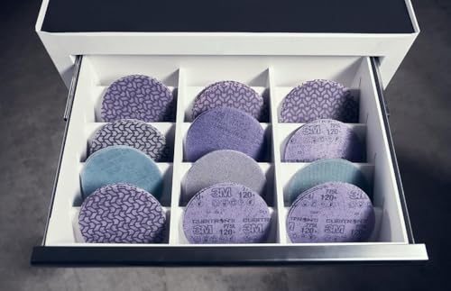 3M Xtract Cubitron II Mesh Sanding Disc 710W, 80+, 152mm x NH, Purple | The 600Z Precision Molded Ceramic Grain for Metal, Wood, Paints, Primers, 50 Pack 152.4 Millimeter