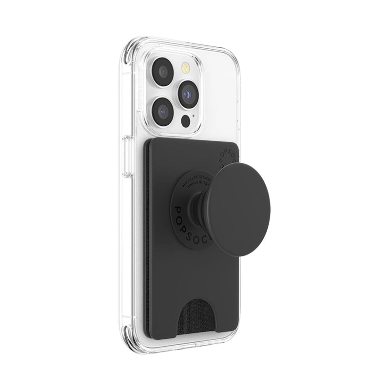 [Australia - AusPower] - PopSockets Phone Wallet, Phone Card Holder, No Grip Wallet - Black Adhesive 