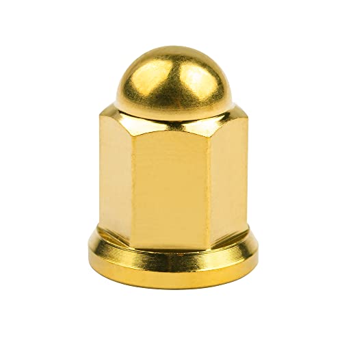 Wanyifa M6 gold titanium dome head acorn lug nut