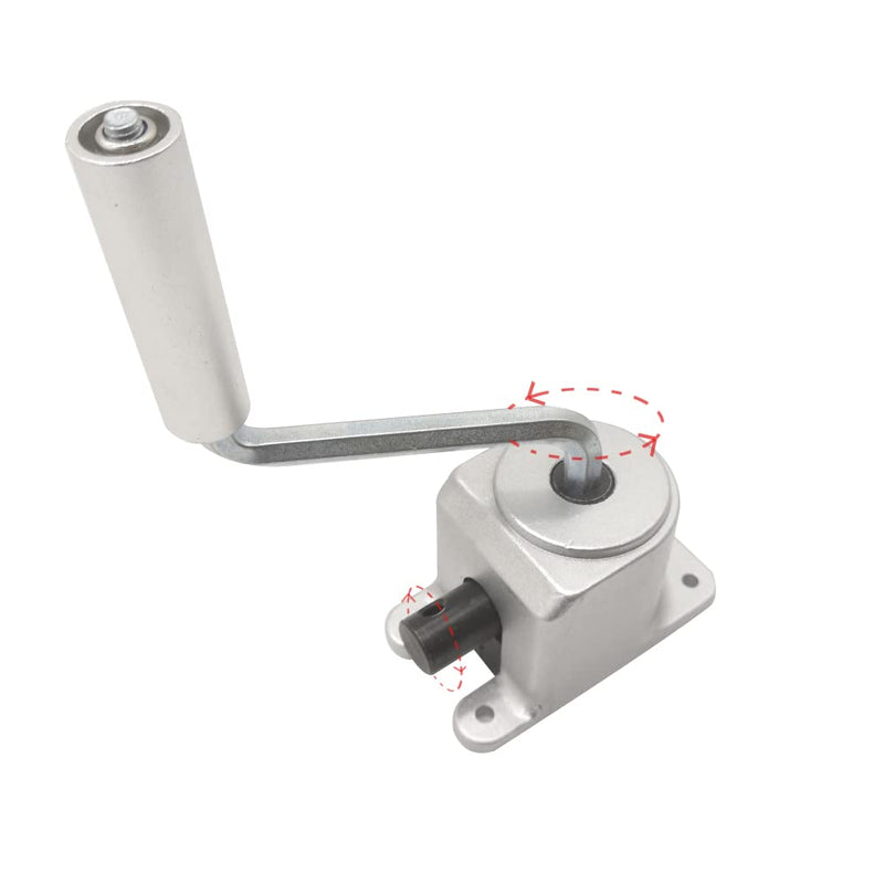 [Australia - AusPower] - 1:1 Manual Right Angle Tapered Bevel Gearbox with Handle 1.5 Module 20 Teeth 90° Angle Drive Steering Gear Device Simple Mechanical DIY Module with 15mm Shaft 