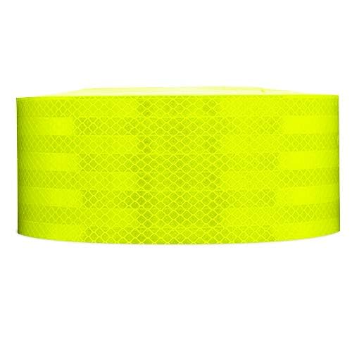 2" x 12' Roll 3M Fluorescent Yellow Green Reflective Hazard Warning Emergency Vehicle Safety Marking Tape 983-23 ES