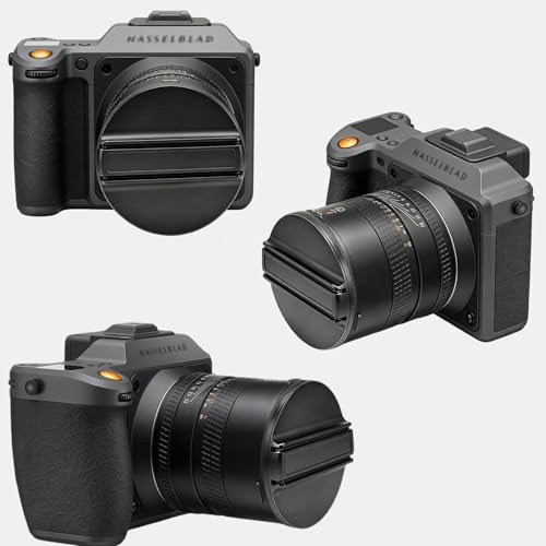 Magnetic Metal Lens Cap for Hasselblad X2DII/X2D/X1D/907 Camera XCD Series Lenses, 72mm/62mm/77mm Lens Cover Compatible XCD 3.5/90, XCD 2.5/55,XCD 2,5/55V，XCD 2,5/90V，XCD 2,5/38V，XCD 4/45P etc.