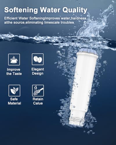 DAYEAR F088 replacement countertop coffee water filters, 6-pack compatible with F088 coffee makers