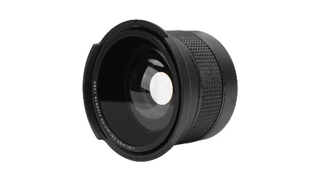 0.35x Ultra Wide Angle Fisheye Lens with Macro, AF IR Compatible. Suitable for All Cameras, Camcorders, and Lenses. for High Resolution Day and Night Photography (49mm) 49mm