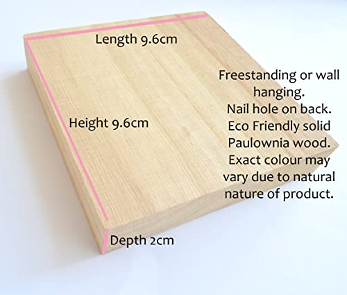 Home Sweet Home Solid Wood Freestanding Plaque. Wooden Shelf Decor. Newlywed Homebuyer Home Ornament. New House Friend Neighbour Gift