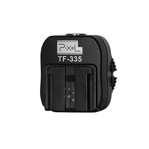 Pixel TF-335 Hot Shoe Mount TTL Hot Shoe Adapter for Sony Cameras A7 A7S A7SII A7R A7RII A7II NEX6 RX1 RX1R RX10 RX100II HX50 A6000 A6300 and Sony Flash Speedlite HVLF58AM HVLF56AM MINOLTA 5600HS
