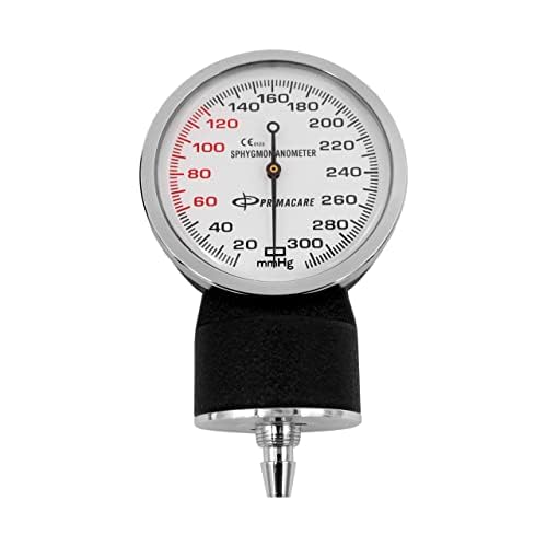 [Australia - AusPower] - Primacare DS-9193 Classic Series Large Adult Size Professional Blood Pressure Kit with Aneroid Sphygmomanometer, Latex Free Inflation System BP Kit with Nylon Cuff 