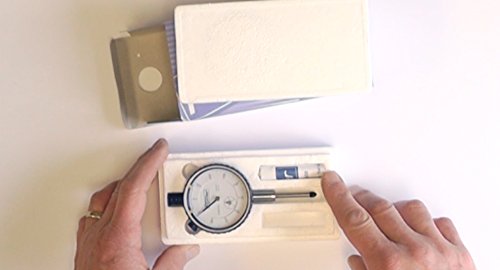 [Australia - AusPower] - Fowler 52-520-129-0 Premium Dial Indicator with 1" Measuring Range and White Dial 