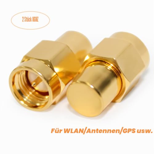 TOJOIN SMA Plug Load RF Termination Load DC to 8GHz/18GHz 50ohm Coaxial SMA Termination Resistor Load Plug RF Test Equipment Connection Adapter (SMA 8GHZ-2PCS) 2PCS CF-SMA-50-1 8GHZ