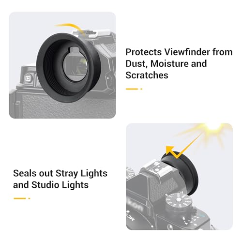 Extended Z9 Z8 Zf Eye Cup Replaces Nikon DK-33 Eyecup Eyepiece for Nikon Z9 Z8 Zf