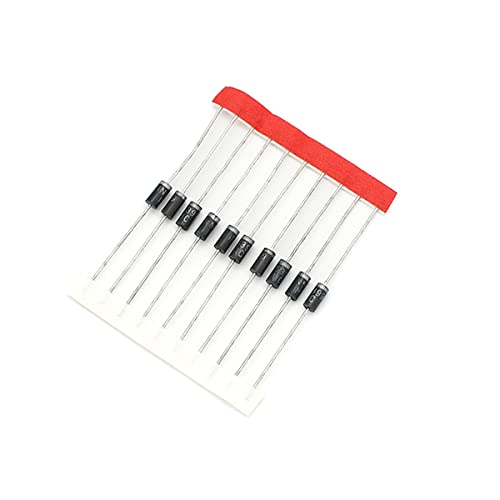 Hailege 100pcs Schottky Rectifier Diodes Assortment Kit with 8 Values 1N4148 1N4007 1N5819 1N5399 1N5408 1N5822 FR107 FR207