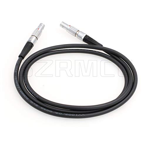 SZRMCC for ARRI Cameras 5 Pin Male to 5 Pin Male Timecode Cable for Sound Devices Ambient Lockit Zaxcom TC in/Out 60cm