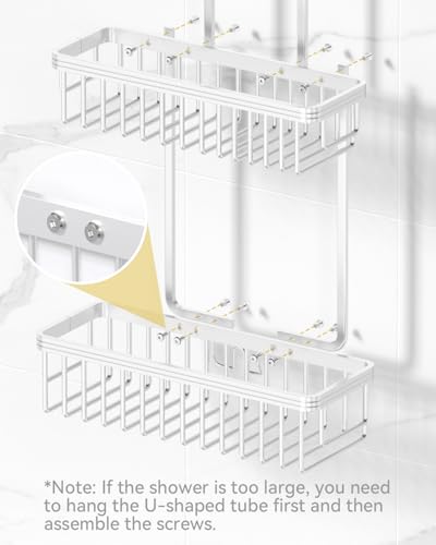 YASONIC replacement screws pack for hanging shower caddy YS-432, screw and bolt assortment set