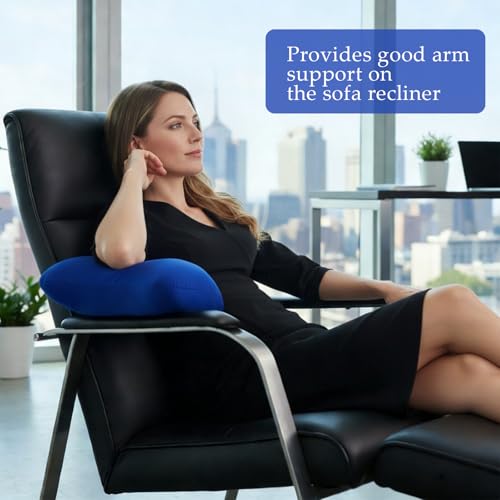 2 Pcs Microbead Neck Pillow with Eye Masks and Bag 15 x 8 x 4.7 Inch Comfortable Support Bolster Soft Cushion Bone Headrest for Adults Back Home Sofa Bed Sleeping Travel (Pink, Blue)