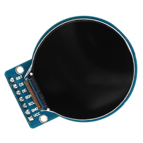 2pcs 1.28 Inch LCD TFT Display for Arduino RGB IPS Color Screen SPI Bare Round Screen -GC9A01