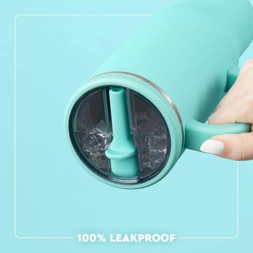 Swig Life 30oz Leakproof To-Go Tumbler with Handle, Summer Salt 30 Ounces