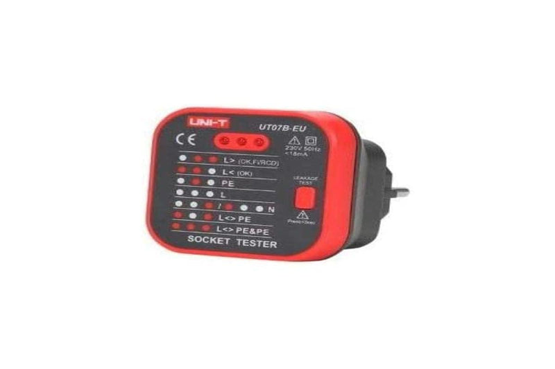 [Australia - AusPower] - Mains plug tester; 3 LEDs; Connector: EU 