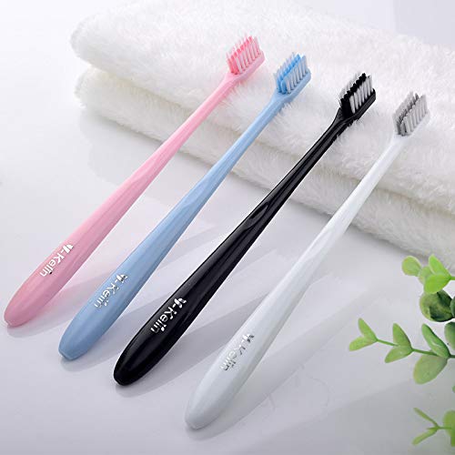 Y-kelin Orthodontic Toothbrush, V Shape, Soft Bristles, 8 Packs (Assorted Colours, Colour Not Selectable), Very Soft Toothbrush 4 stück (2er Pack)