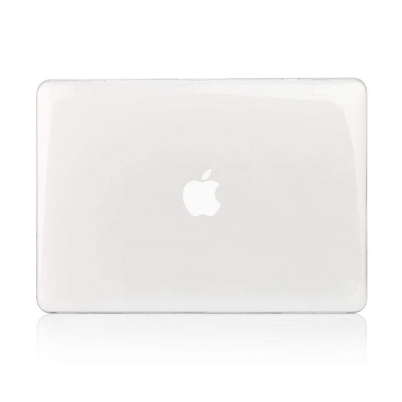 [Australia - AusPower] - Ruban case for MacBook Air 13 Inch A2337 (M1) / A2179 / A1932 (2021 2020 2019 2018 Release) - Snap On Hard Shell Case Cover for MacBook Air 13 Retina Display with Touch ID, (Crystal Clear) Crystal Clear 