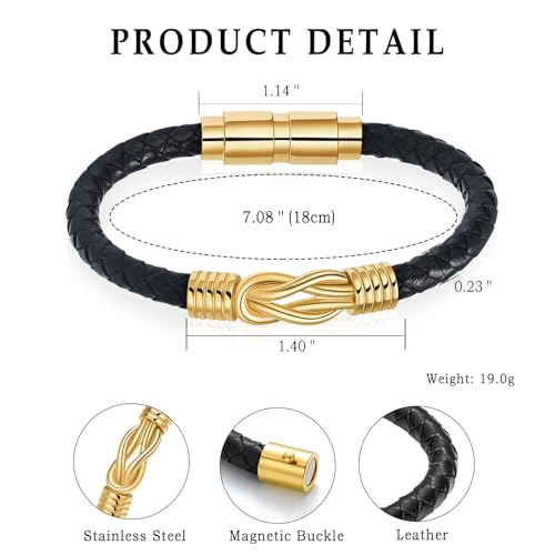 Urn Bracelet for Ashes Cremation Bracelet for Ashes Stainless Steel Keepsake Holder Memorial Ash Bracelet for Women Cremation Jewelry Gold 18cm/7.08in