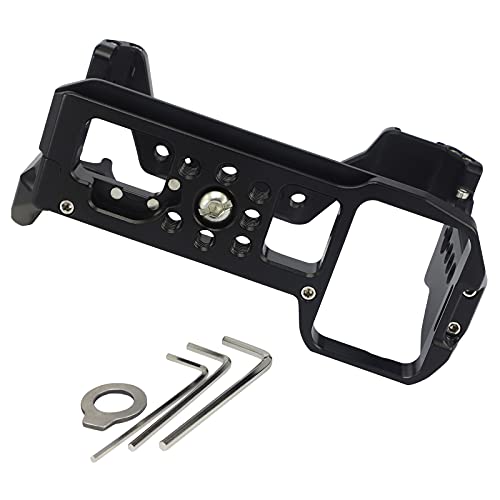 Leftfoto a7s3 a7siii Camera Full Cage for Sony Alpha 7S III / A7S III / A7SIII / A7S3,Extension Mount Microphone Fill Light Bracket Filming Accessories,with Cold Shoe/Wrench