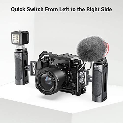SMALLRIG 2 in 1 Camera Handle Mini Side Handle Handgrip and Top Handle
