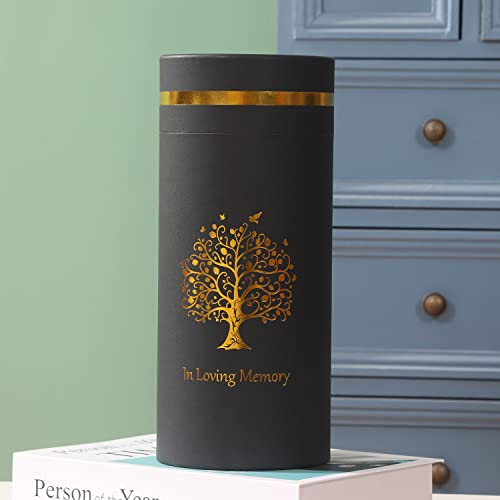 Tree of Life Eco Scattering Urn Biodegradable Scatter Tube for Human Ashes - Cremation Urn for Ashes - Urns for Male & Female (Large) Large (Set of 1) Multicolor
