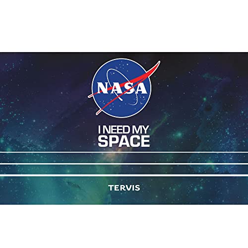 Tervis Triple Walled NASA I Need My Space Insulated Tumbler Cup Keeps Drinks Cold & Hot, 20oz, Stainless Steel Multicolor