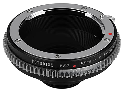 Fotodiox PKA-C-P Lens Adapter with Pentax K Auto Focus Mount Lenses to C-Mount Cine & CCTV Cameras
