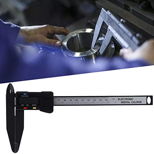 Digital Electronic Caliper Carbon Ruler with 150mm and 300mm Claw Battery 150mm Long Carbon Caliper 150 mm langer Carbon-Bremssattel