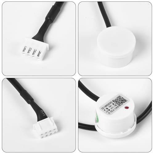 XKC-Y25-V Liquid Level Sensor Switch, DC5-24V, Detector Water Non-Contact Manufacturer Induction Switch, Non-Contact Water Level Sensor Liquid Level Detection Tool 1PC