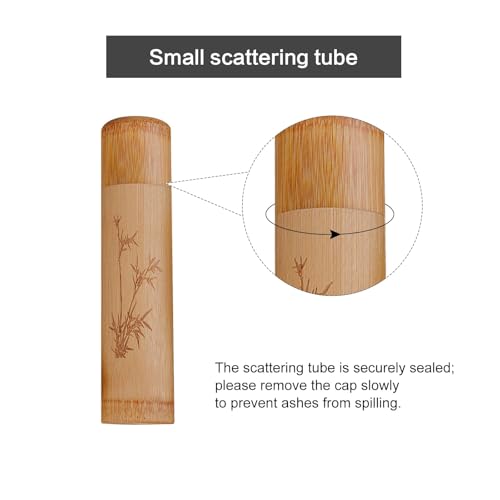 Biodegradable Bamboo Scattering Urn for Human Ashes