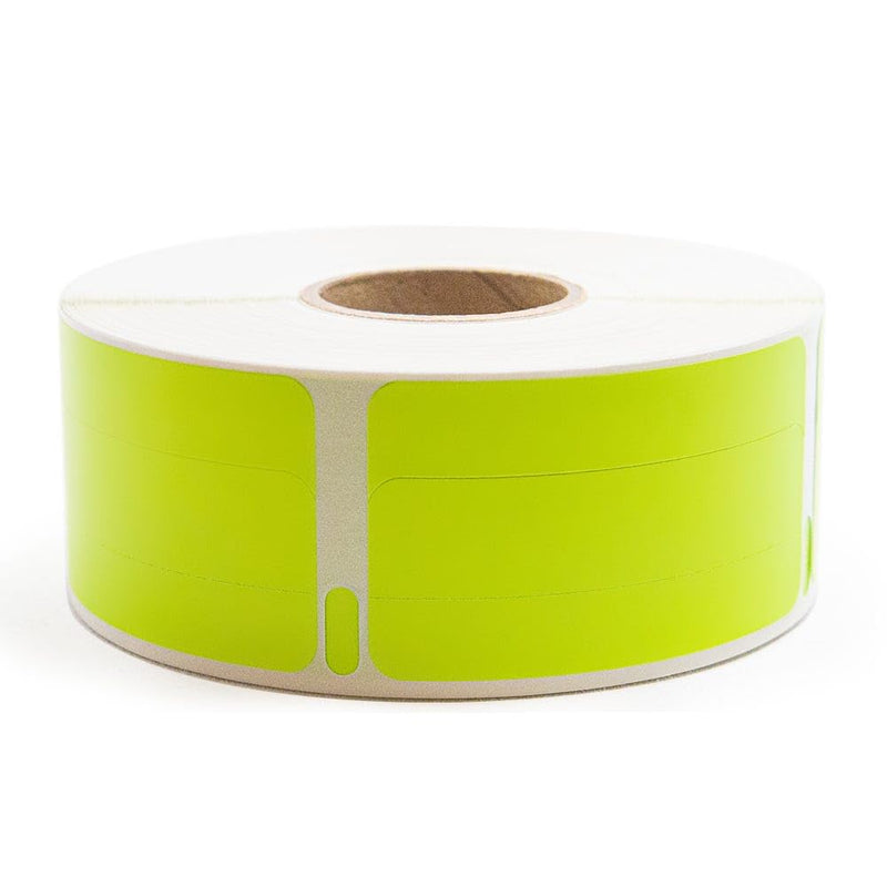 LabelValue LV-30330G 3/4" x 2" Green Return Address Direct Thermal Labels Compatible with Dymo 450 Series and Earlier LabelWriter Printers - 500 Labels Per Roll