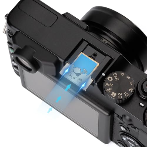 Camera Metal hot Shoe Protective Cover Suitable for Fuji X100VI X100V X-T4 X-T3 X-E4 X-T50 X-T30 for Nikon z30/z50/d810/d610 (Copper Alloy-Hot Shoe Cover) Copper Alloy-Hot Shoe Cover