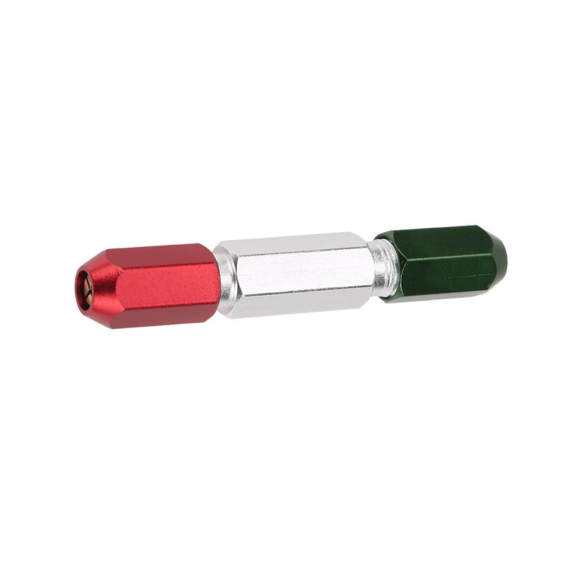 [Australia - AusPower] - Fafeicy Pin Gage Handle, Pin Handle, Pin Gage Handle Aluminum Alloy Double End No Handle Green Red Range, gage Block Accessories (0.3-1mm) 0.3-1mm 