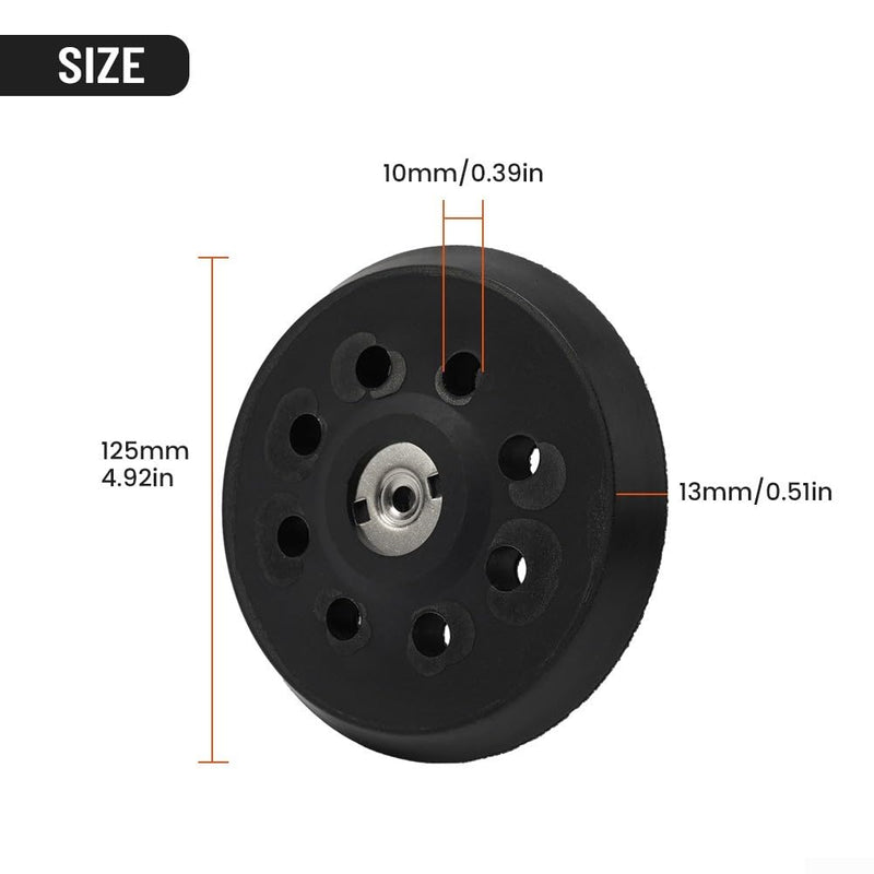 [Australia - AusPower] - Grinding Disc Polishing Pad Replacement for Metabo SXE 325/425/450/3125 