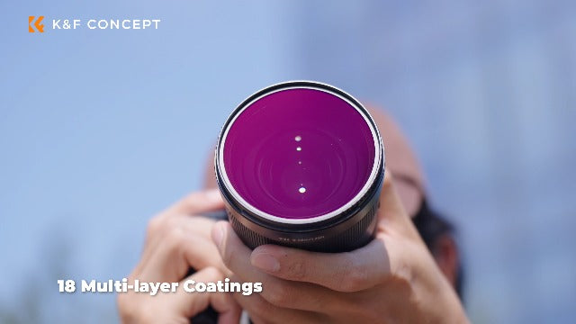 K&F CONCEPT 58mm UV/CPL/ND Lens Filter Kit
