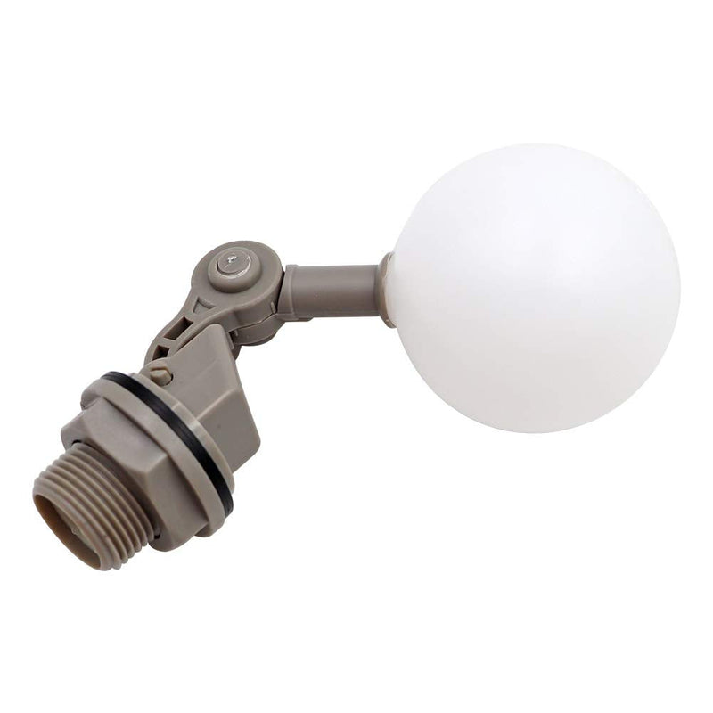 2 Pcs Float Valve 1/2 or 3/4 Water Float Valve with Adjustable Arm Automatic Fill for Livestock Water Tank Fountains (3/4 Inch) (Pack of 2) 3/4 Inch (Pack of 2)
