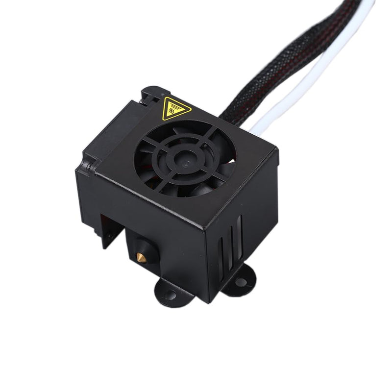 Ender 3 Hotend Upgraded Kit Full Assembled with Nozzles for Ender 3 Ender 3S Ender 3 Pro 3D Printer Parts Replacement 24V 40W Extruder Kit with 1PC Silicone Cover,5PCS 0.4mm Nozzles Ender 3/Ender 3 Pro