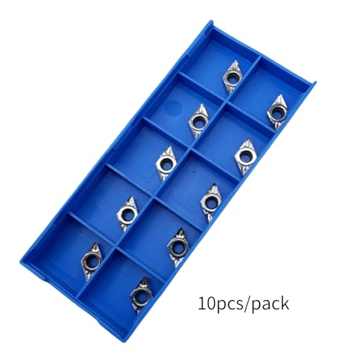 zouzmin C08K-SDUCR07 boring bar with tungsten steel tool holder and 10 DCGT21.51 turning inserts