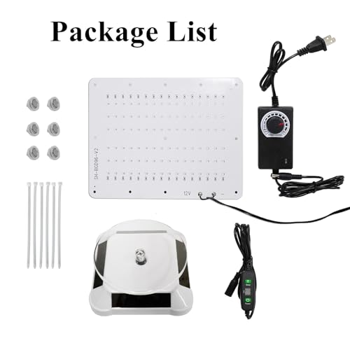 Upgrade 48W Smart Control UV Light for Resin Curing with Solar Turntable 360° Rotating Stand UV Curing Light Compatible with Anycubic Elegoo SLA DLP LCD DIY 3D Printer